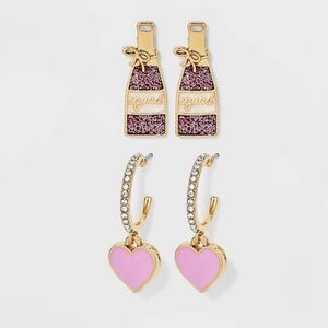Baublebar Yes Way Rose Earring Duo Sugarfix